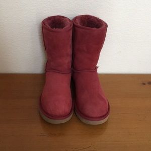 Barely Worn Maroon Medium Ugh Boots